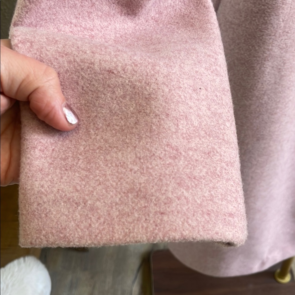 Sunday Up blush Pink Open Front Coat - Picture 4 of 6
